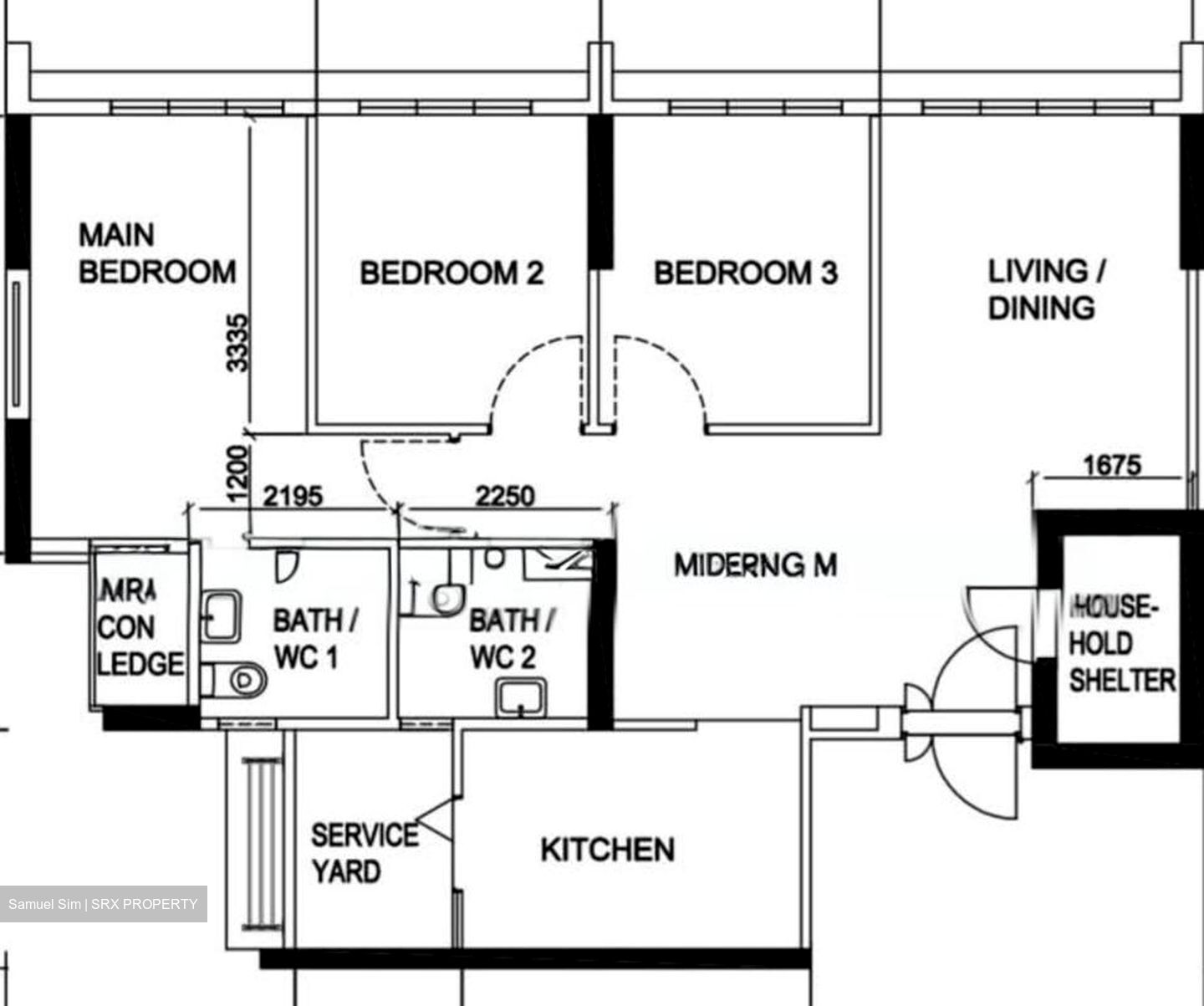Blk 222B Bedok Beacon (Bedok), HDB 4 Rooms #592942151